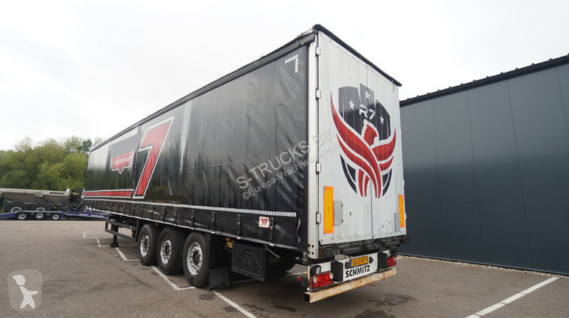 Oplegger Schmitz Cargobull 3 AXLE CURTAINSIDE...