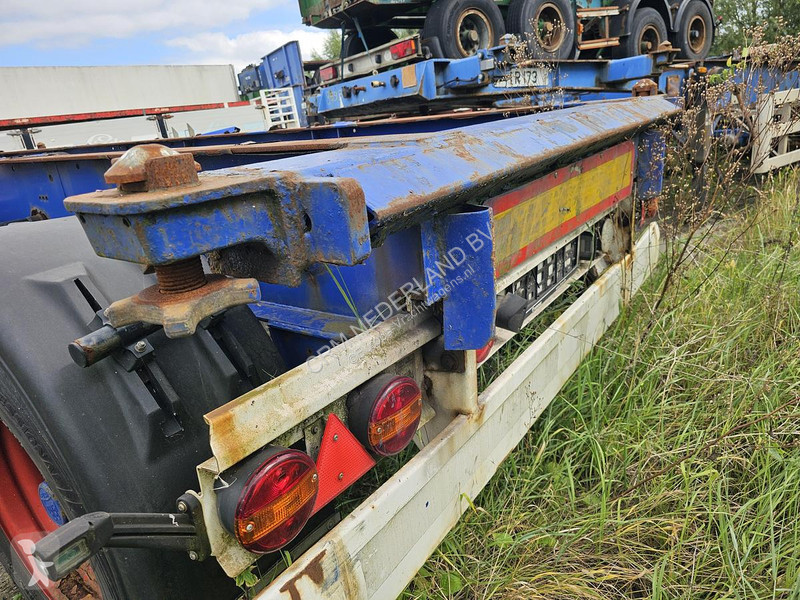 Semi remorque Krone SZ| 20 FOOT CHASSIS | BPW...