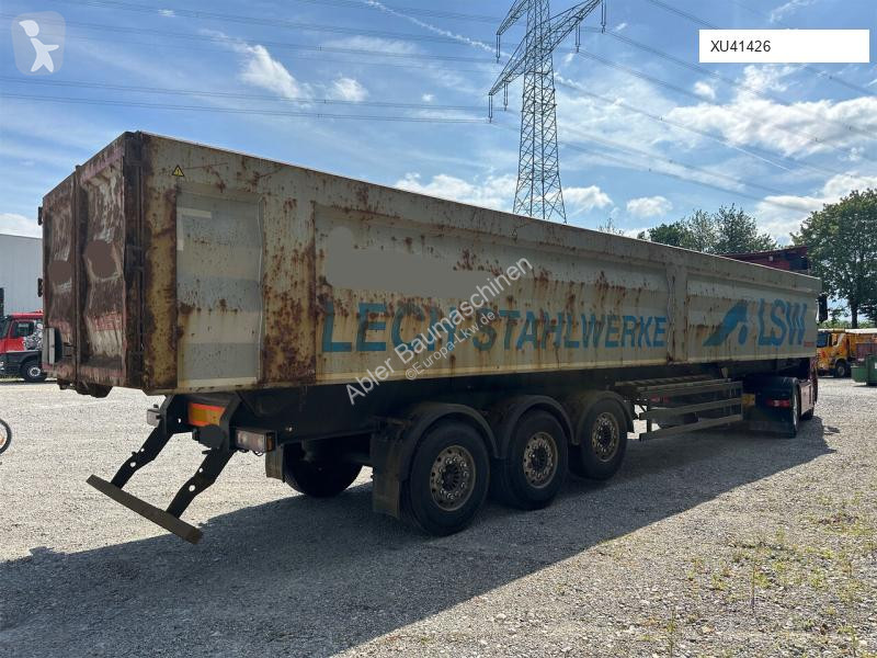 Oplegger Reisch RHKS-35/24SL Stahl Kippmulde...