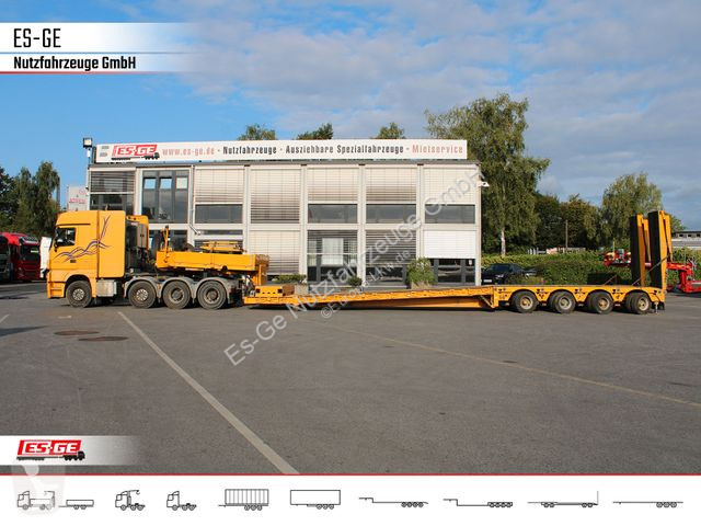Semiremorca Faymonville Megamax Tiefbett 4x10 t
