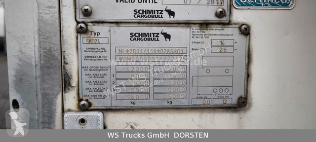 Návěs Schmitz Cargobull 24 Kühlauflieger |...