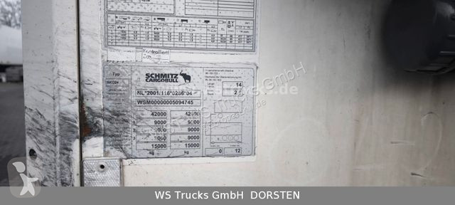 Semitrailer Schmitz Cargobull 24 Kühlauflieger...