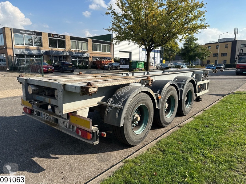 نصف مقطورة Asca Chassis 10 / 20 / 30 ft, ADR