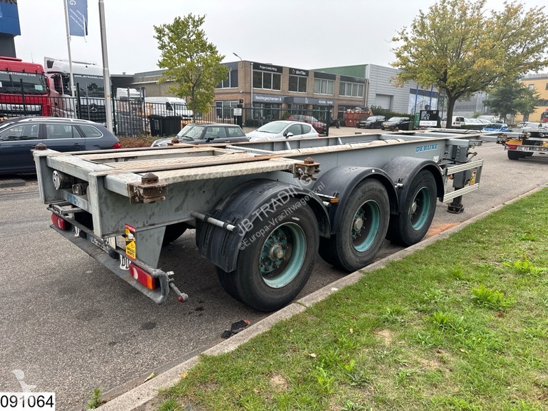 نصف مقطورة Asca Chassis 10 / 20 / 30 ft, ADR
