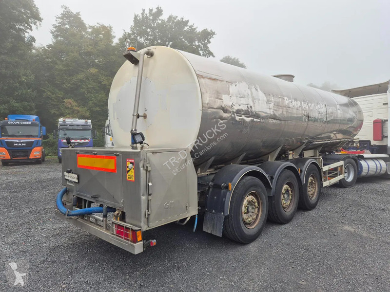 نصف مقطورة Magyar 29000L INSULATED INOX TANK -...