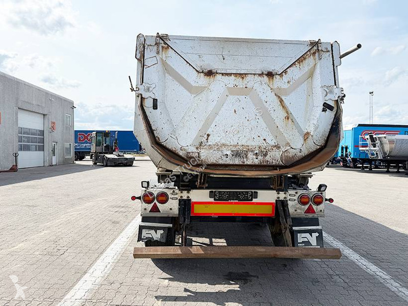 Sættevogn  City tipper / Alukastenmulde Kipper...