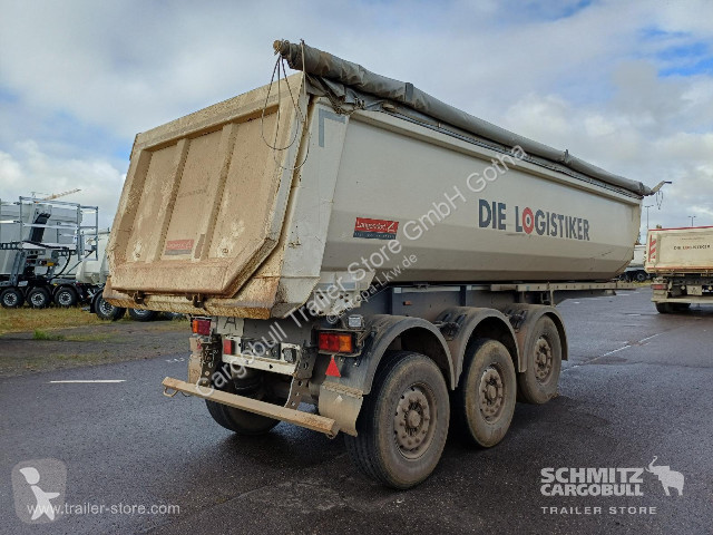 نصف مقطورة Langendorf Kipper Stahlrundmulde 24m³