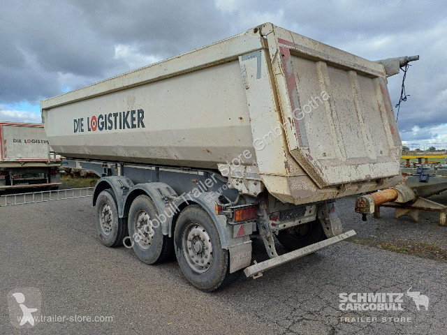 نصف مقطورة Langendorf Kipper Stahlrundmulde 24m³