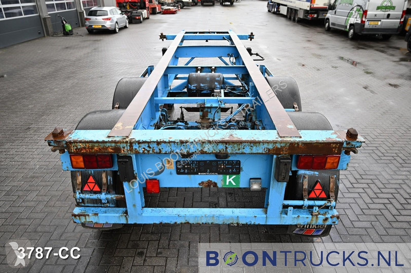 Semi remorque  CS 20/2 CHASSIS | 20ft * STEEL...