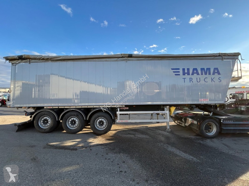 نصف مقطورة Kempf SKM AK 39 Alu-Kastenmulde 55m³...