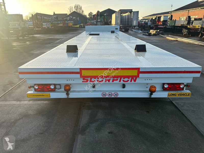 نصف مقطورة Scorpion Low bed / Port Char 5 Axle...