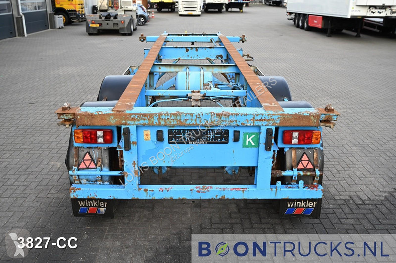 Semi remorque  CS 20/2 CHASSIS | 20ft * STEEL...