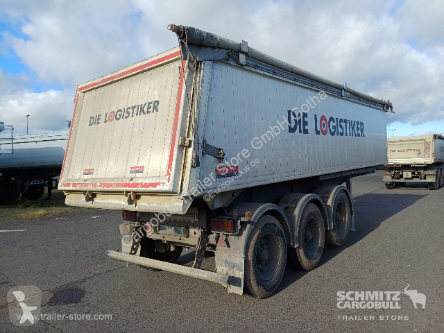نصف مقطورة Langendorf Kipper Alukastenmulde 24m³