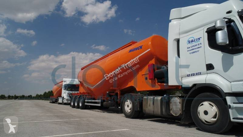 نصف مقطورة Donat Heavy Duty with Diesel Compressor