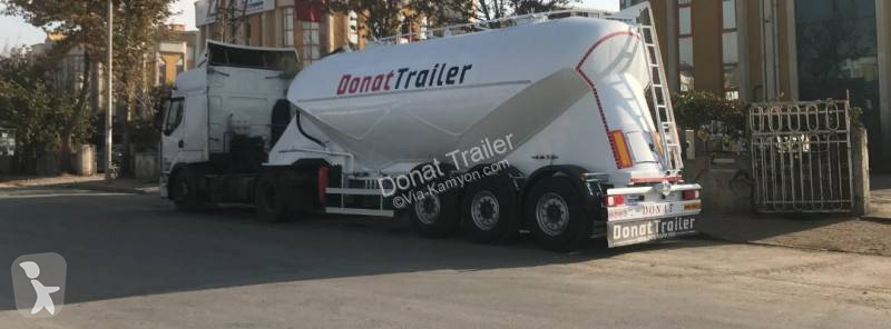 Semirimorchio Donat Aluminum Cement Dry Bulk Silo