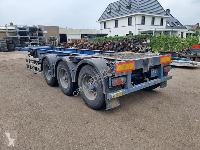 نصف مقطورة SDC 3 AXLE |  TANK CONTAINER CHASSIS...