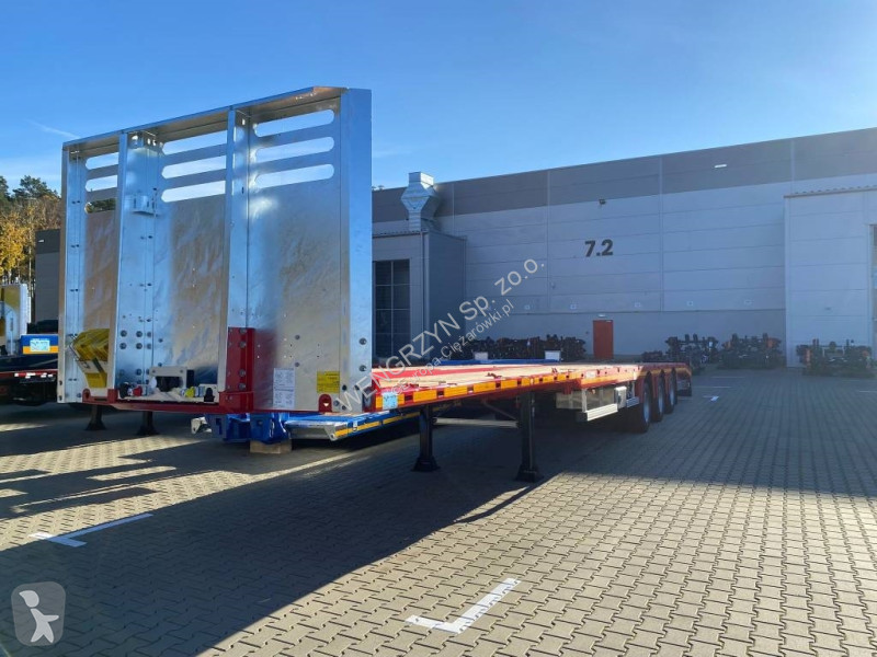 Полуремарке MAX Trailer Platform 3 axle BPW...