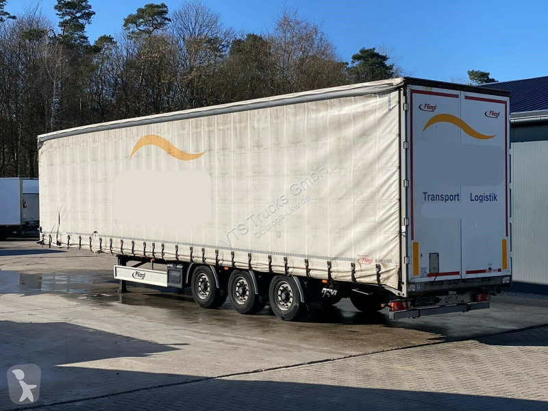 نصف مقطورة Fliegl SDS Mega mit Edscha
