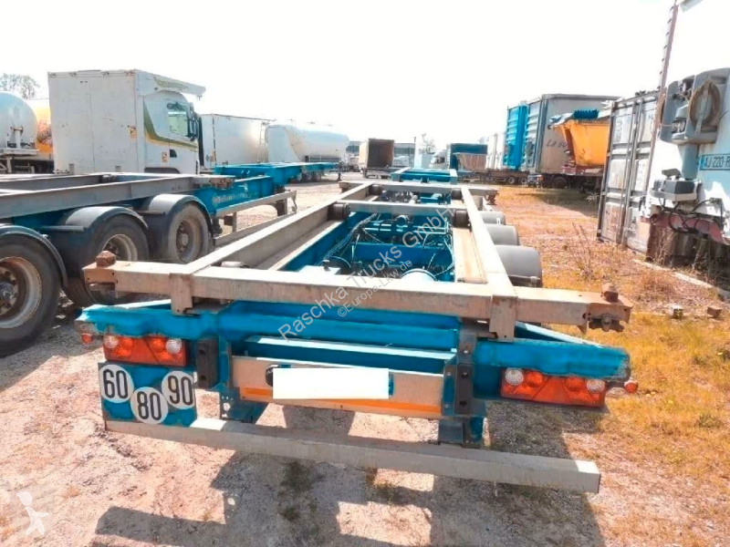 نصف مقطورة Samro Containerschassi...
