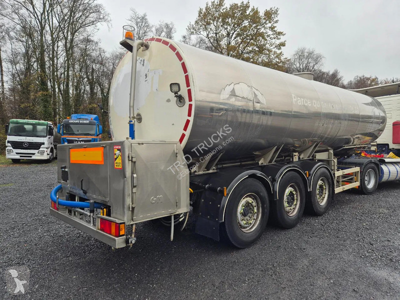 نصف مقطورة Magyar 29000L INSULATED INOX TANK -...