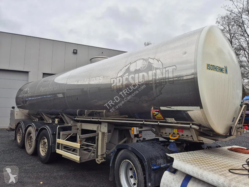 نصف مقطورة Magyar 29000L INSULATED INOX TANK -...