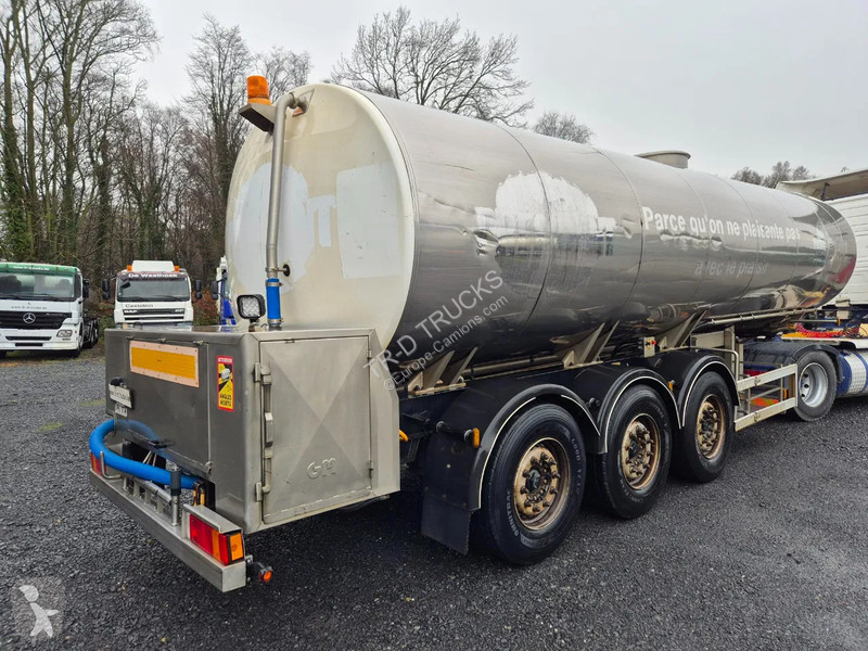 نصف مقطورة Magyar 29000L INSULATED INOX TANK -...