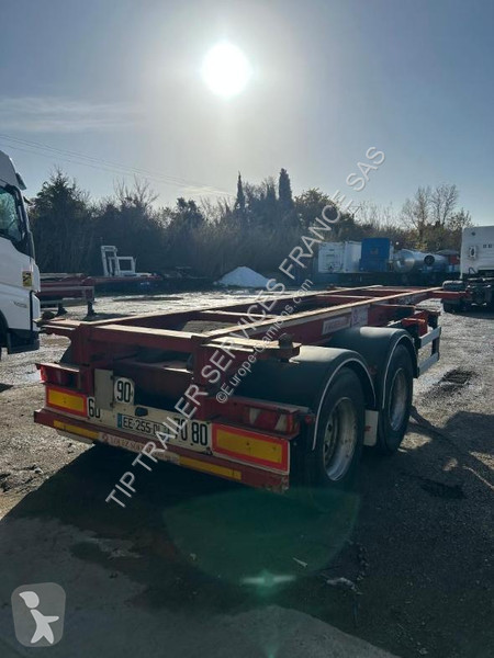 نصف مقطورة Fruehauf Trailer Chassis Coupling...