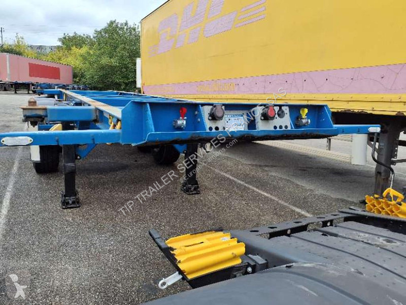 نصف مقطورة Asca Trailer Chassis Tank 1x 20'