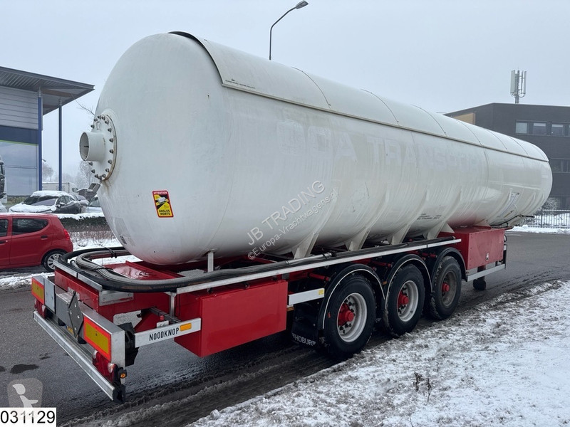 نصف مقطورة Burg Gas 50000 Liter, LPG GPL gas...