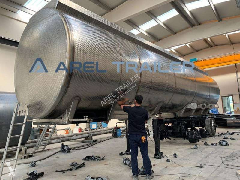 Sættevogn Arel Trailer INOX STAINLESS STEEL...