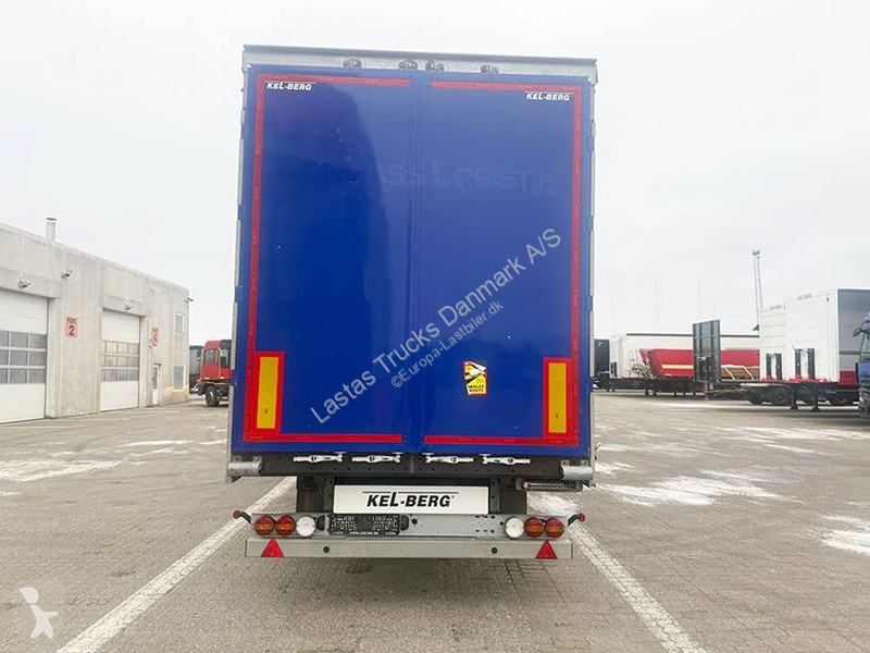 نصف مقطورة Kel-Berg Curtainsider / Planenauflieger