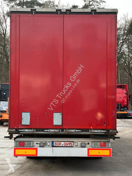 نصف مقطورة Krone Curtainsider Liftachse, Edscha...