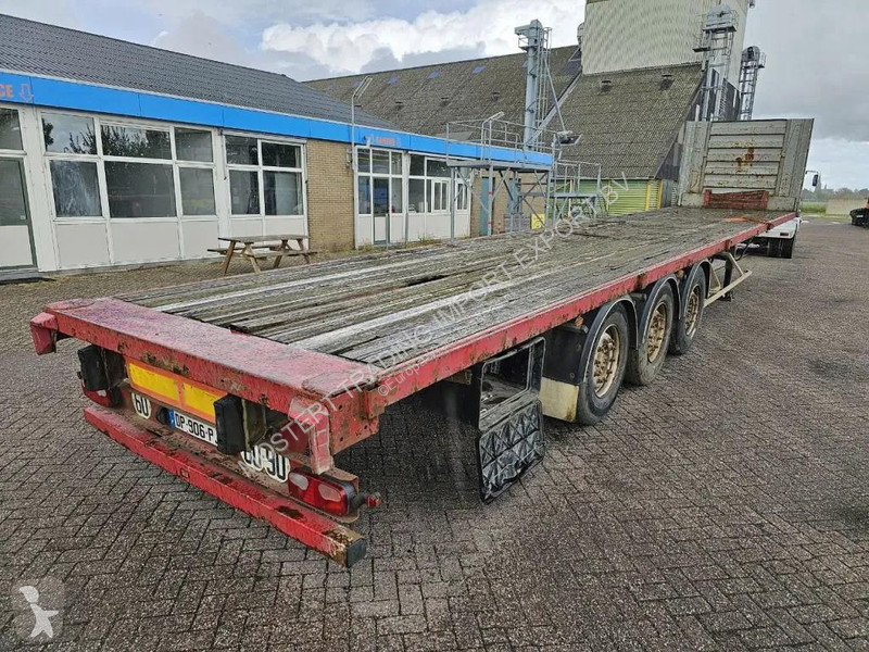 نصف مقطورة  SAF General Trailer 3-axle flatbed...