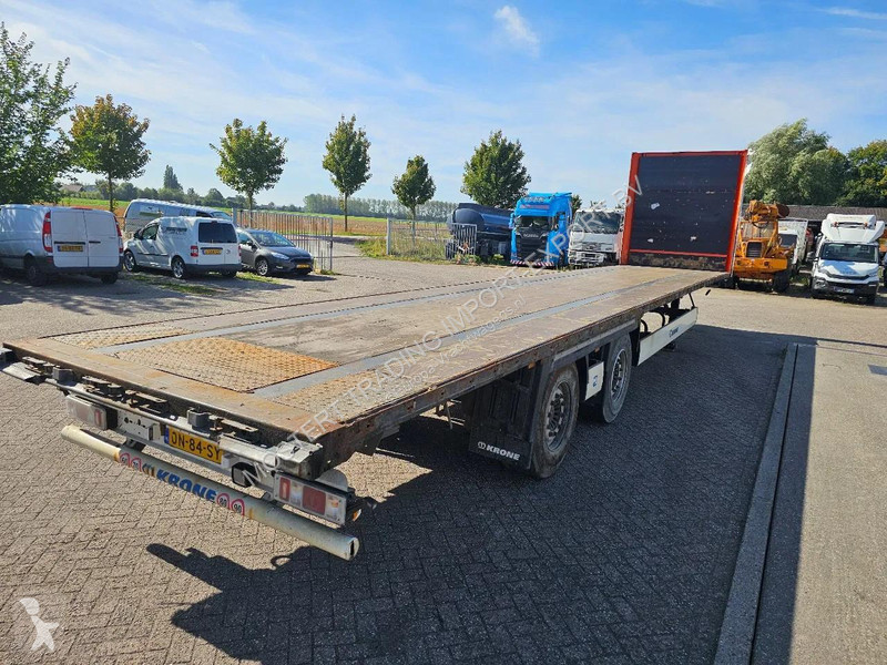 نصف مقطورة Krone N/A Krone 2-axle flatbed...