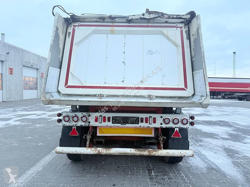 Semi remorque Kel-Berg Tipper / Alukastenmulde...