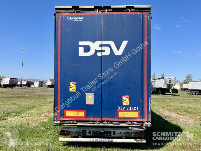 نصف مقطورة Krone Curtainsider Mega