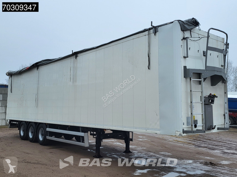 نصف مقطورة Knapen K100 Lifting Axle 92m3 10mm