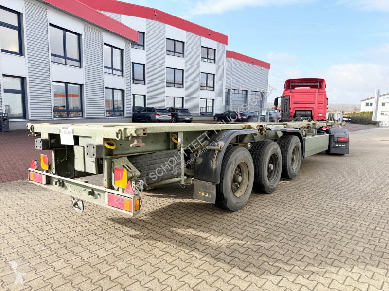 نصف مقطورة Doll U-74.0 3-Achs Containerchassis...