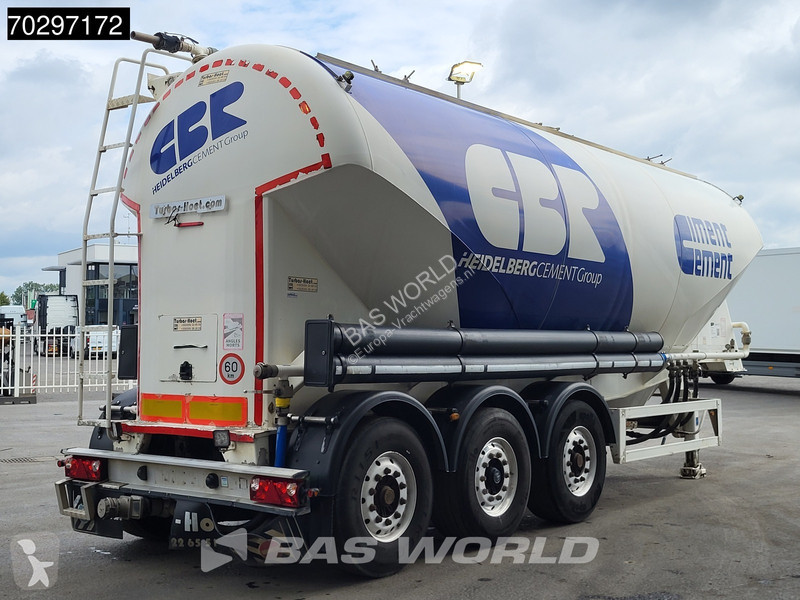 Semi remorque  39000L Liftachse Cement