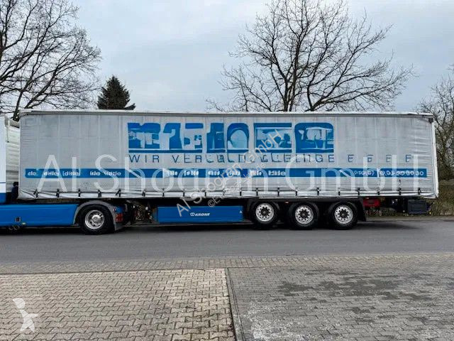 Semi remorque Krone Edscha / 3 x Achsen /...