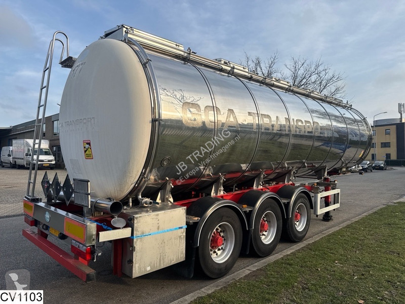 Félpótkocsi  Chemie 37.500 Liter, 1 Comp, Lift...