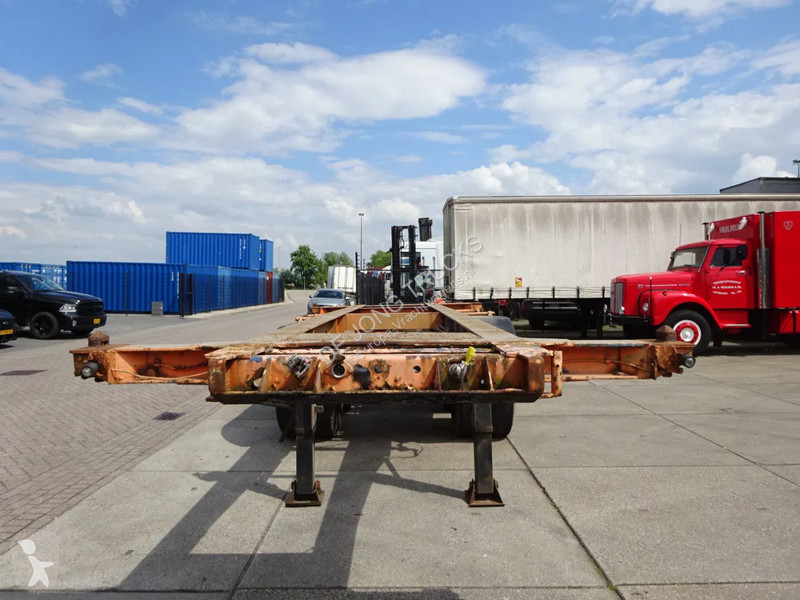نصف مقطورة Van Hool 20 FT Container Chassis /...