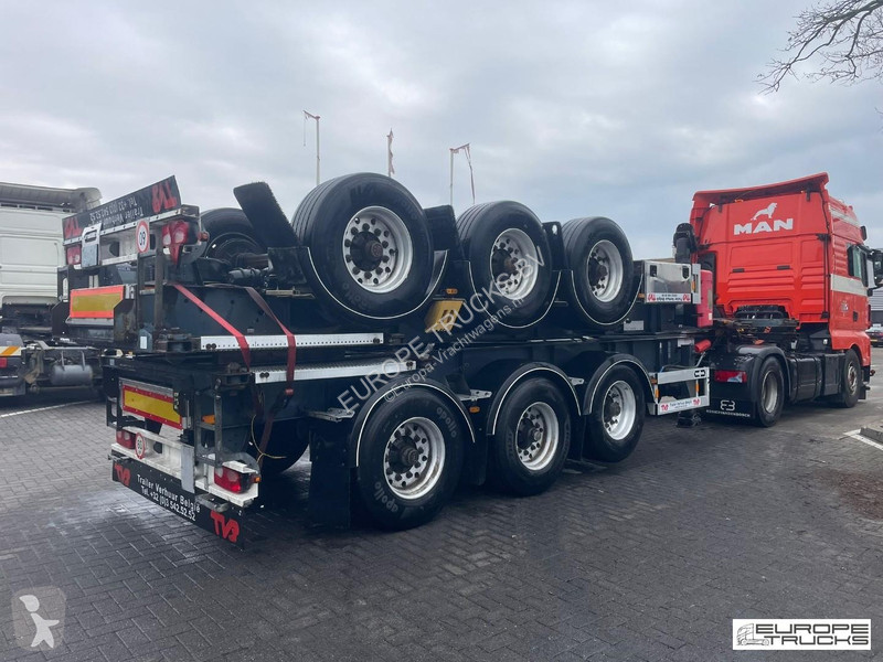 نصف مقطورة Van Hool Container Lift Axle - BPW...