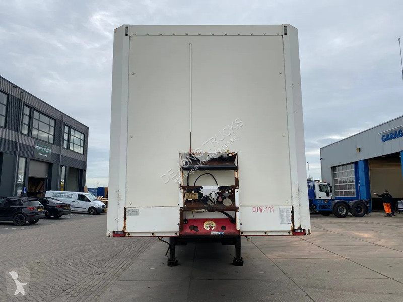 نصف مقطورة Krone 27 / Closed Box / Mercedes + Disc