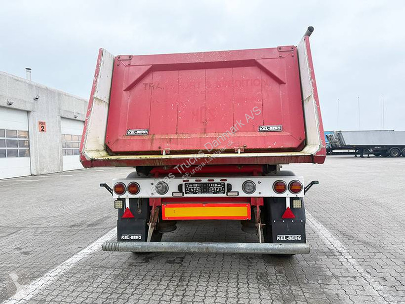Sættevogn Kel-Berg City tipper / Alukastenmulde...