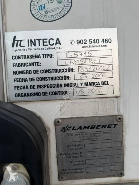 نصف مقطورة Lamberet Frigorifico - Florero