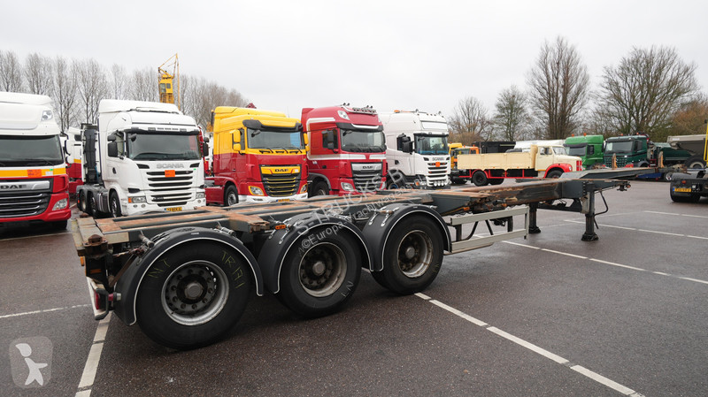 نصف مقطورة D-TEC Extendable container transport...