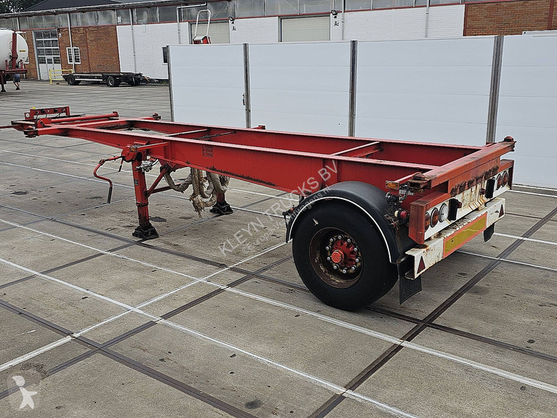 نصف مقطورة Dapa 20 FT CONTAINER 1 AXLE BPW DRUM