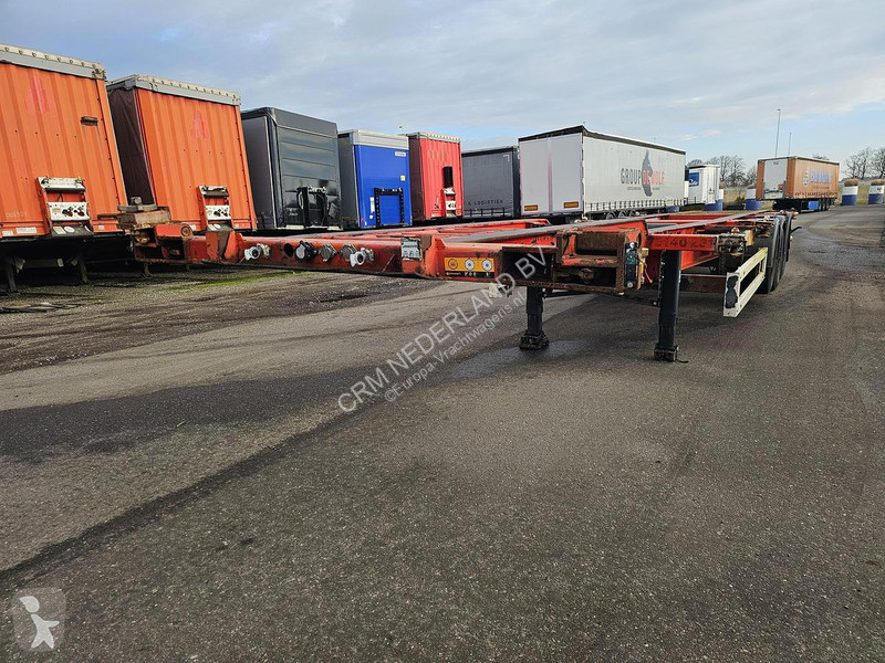 نصف مقطورة Krone 27| FIXED CHASSIS | SAF DISC....