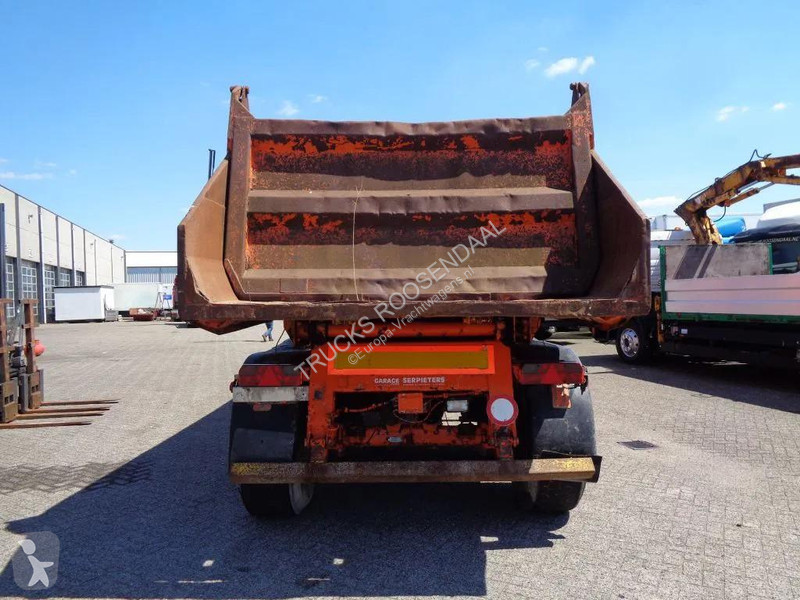 نصف مقطورة Langendorf SKS 18 2 AXLE + 20 CUB+steel